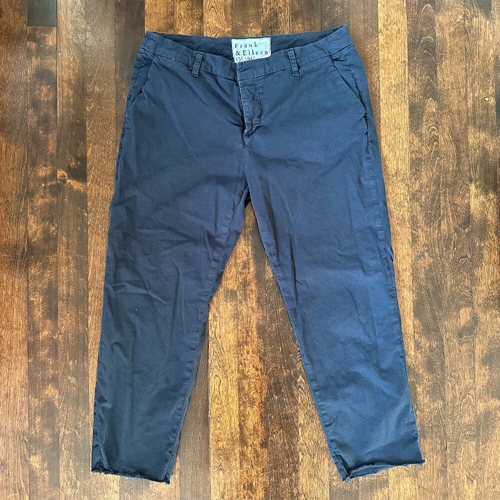 Frank & Eileen Wicklow Pants Size 10 ini Washed Black